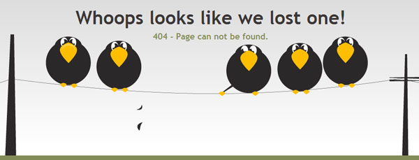 404 Page Designs