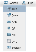 BPEL 映射器中的 XPath 函數和運算