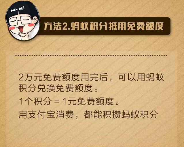 2、使用螞蟻積分兌換更多免費提現額度